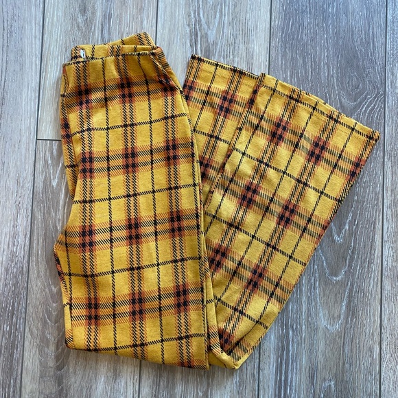 Urban Outfitters Pants - UO Plaid Flare Pants